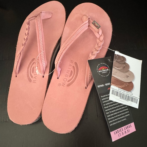 Rainbow - Flirty Braidy Women's 7.5-8.5 NWT - Picture 1 of 4